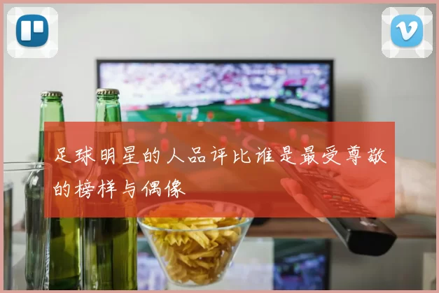 足球明星的人品评比谁是最受尊敬的榜样与偶像