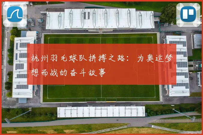 杭州羽毛球队拼搏之路：为奥运梦想而战的奋斗故事